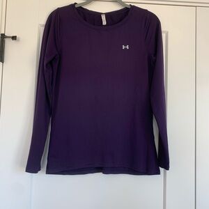 Dark Purple Under Armour Long Sleeve